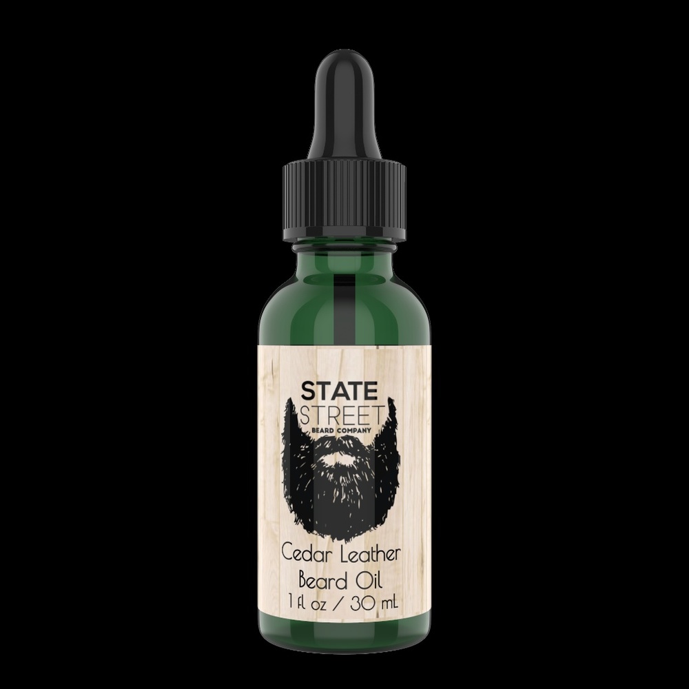 Beard Oil- Cedar Leather Scent- Top Seller